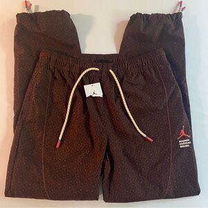Nike Air Jordan x Maison Chateau Rouge Woven Pants Men M Lined Gym